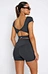 slim fit cropped top